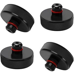 YIXISI 4 Stuks Car Jack Lift Pad Adapter, Rubber Jack Pads Compatibel met Tesla Model 3 Model Y Model S Model X, Batterij en Chassis Beschermen