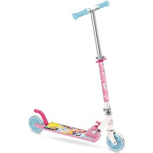 Mondo Toys Princess Disney Aluminium Scooter met 2 wielen, opvouwbaar, van aluminium met extra grip treeplank en verstelbaar stuur voor kinderen