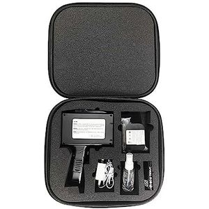 Draagbare inkjetprinter, 12,7 mm handheld inkjetprinter touchscreen codeerlabel QR barcode-logoprinter met sneldrogende inktpatroon(Printer With 1pc Ink)