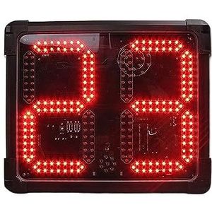 2 Stuks Gesynchroniseerde Rode Kleur Basketbal Elektronische Scorebord 12 Seconden Countdown Game Scorebord Led Klok