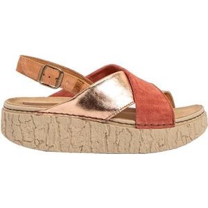 El Naturalista N5972 Shinrin Sandaal voor dames, Metallic Roze, 7.5