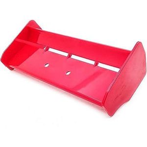 Plastic Tail Wing RC Onderdelen voor HSP 94107 94106 94166 HPI KYOSHO 1/10 RC Auto Buggy (Rood)