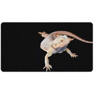 Cool Bearded Dragon Hagedissen Mode Bureau Muismat Antislip Gaming Muismat Accessoires Decor 40X75cm