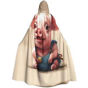 SSIMOO Naughty Pig Baby Exquisite Vampire Mantel Voor Rollenspel, Gemaakt Voor Onvergetelijke Halloween Momenten En Meer
