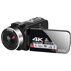 Videocamera - 4K Ultra HD - Camcorder - 16X Digitale Zoom - Met WiFi-functie
