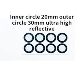 Scanning Marking Dots 3D -scanner Markeringspunten Meter Point Identificeer label stip positioneringsdoelen diffuse reflectiemarkers Binnenmarkeringspunt Meetpunt Markering(11)