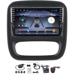 9 Inch Scherm Android 11 Autoradio Auto Video Speler Voor Renault Trafic 3/Opel Vivaro B 2014-2021 GPS Navigatiesysteem FM AM RDS Radio Carplay Auto BT DAB+ SWC spraakbesturing (Size : K100S)