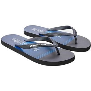 RIP CURL Breakers Bloom Teenslippers voor heren, Zwart, 45 EU