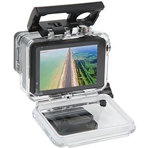 Dual screen actiecamera, WiFi-verbinding touchscreen voor duikski 4K Ultra HD onderwatercamera