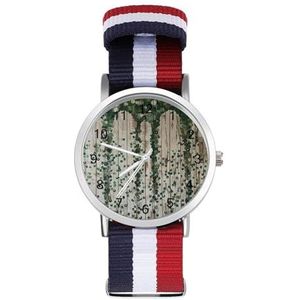 Houten Hoefijzer Automatisch Horloge voor Mannen Vrouwen Mode Quartz Horloge Armband Polshorloge voor Thuiskantoor