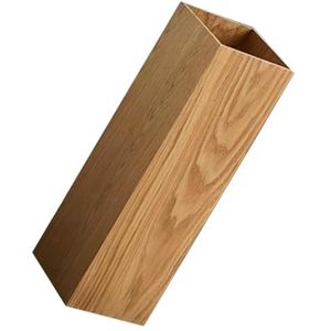 Houten Paraplu Emmer Paraplu Houder Buiten Buiten Paraplu's Paraplu Stand Binnen Wandelstok Stand Rek Wandelstokken Houder Opvouwbare Paraplu Bak Lobby Paraplu Houder Veranda Khaki