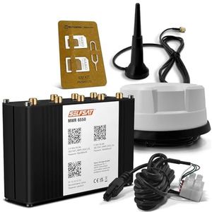 SELFSAT - MWR 6550 - WLAN-router - Wit - Tot 3,4 Gbps - Inclusief Panorama Antenne