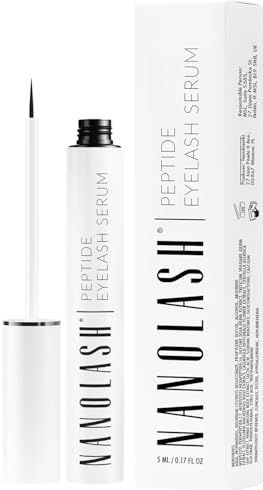 Wimperserum Nanolash 5 ml - Wimperbooster voor lange wimpers, wimperserum met peptiden, multipeptide serum, conditioner voor wimpers