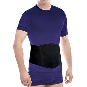 Ergonomische riem voor navel en hernia (Nieuw model) / Buiksteun Small Zwart