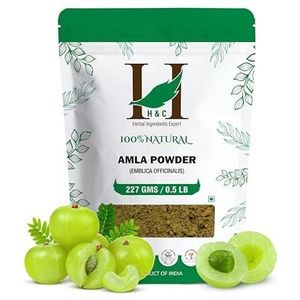H&C 100% natuurlijk Amla poeder (Emblica Officinalis) - 227g/0,45 lbs/8 oz