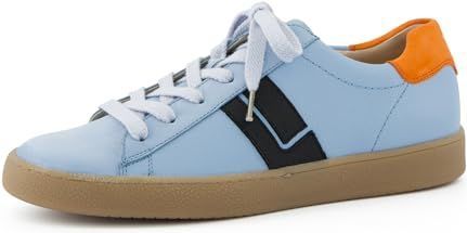 Sneakers - Leer - Plat - E Breedte - Korte Schacht