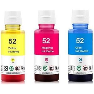 Navulbare inktfles for tank 110 115 310 315 316 318 319 418 D-skjet GT5810 GT5820 5810 5820 printer(3 PC - C M Y)