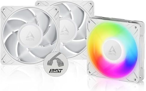Arctic - P12 Pro A-RGB - Ventilator - Wit - 120 mm - 3-Pack