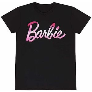 T-shirt - Zwart - Katoen - Barbie Ontwerp