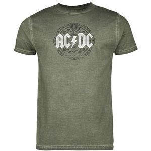 AC/DC Black Ice T-shirt groen M 100% katoen Band merch, Bands