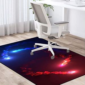 PLMM Bureaustoel Mat Voor Tapijten Gaming Stoel Mat Bureaustoel Mat Voor Hardhout Vloerbeschermers Voor Stoelen Bureaustoel Mat Voor Hout En Tegel Vloerstoel Mat 140x160cm