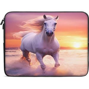 White Horse Laptop Case Sleeve Bag 10 inch Duurzaam Shockproof Beschermende Computer Draaghoes Aktetas