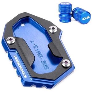 NARDEDP Motorfietsstandaard Pad Voet Zijstandaard Verlengplaat Bandenventieldopjes Compatibel met R1300GS R 1300 GS ADV 2024 2025