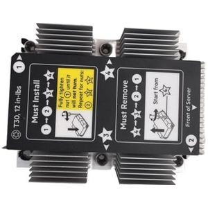 1 stuk koellichaam voor CPU-koeler 875070-001 839274-001 873592-001 ventilator 875075-001 867118-001 870930-001 voor DL380 G10 (1 x ventilator)