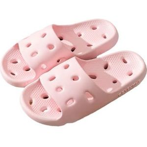 Slippers, Badkamer Home Dames Sandaal Pantoffels,voor dames en heren(Pink,41 EU)