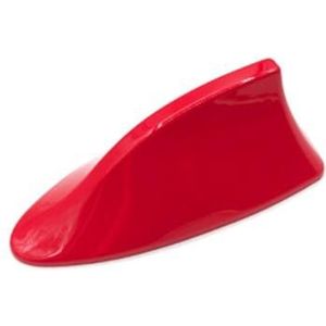 Audio- & videoantennes voor auto Auto haaienvin antenne cover basis vervangende radio signaal antennes dak exterieur accessoires decoratie styling Autoradio Antenne(Red)