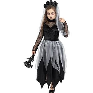 Funidelia | Bruidspook kostuum met boeket voor meisjes Kostuum voor kinderen Accessoire verkleedkleding en rekwisieten voor Halloween, carnaval & feesten - Maat 7-9 jaar