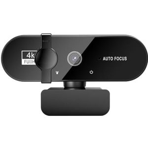 HIOPOIUYT W66 Webcam met USB-poort en autofocus 1080P/2K/4K optioneel voor extern werk en livestreaming liefhebbers