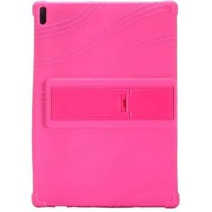 Siliconen Schokbestendig Tablet Case Geschikt for Lenovo TAB 4 10 TB-X304F TB-X304N L/Tab4 10 Plus TB-X704L 10.1 inch Case(Pink)