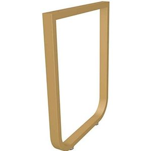 4 stuks metalen klem tafelpoten, 28 inch F-vormige ijzeren tafelpoten