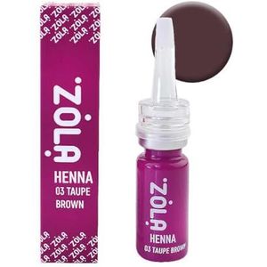 Wenkbrauwkleur Zola 03 taupe bruin, 10 g