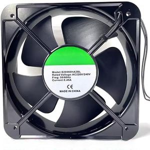 LSGDCTI 20CM Industrial Torch Fan - 0.45A, Quiet Operation, Compact Design for Efficient