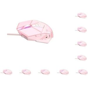 NeaxgeandX 10 Set Van Bedrade Gaming Muis Draagbare Vervanging Meisjes Bedrade 7 Key 4 Gear Geluidsarme USB Interface Ergonomische Laptop Muizen Accessoires