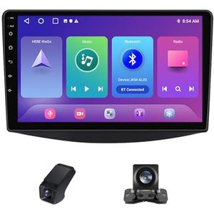 Autoradio geldt voor Mitsubishi Grandis 1 2003-2011,10 inch Touchscreen Navi met Wireless Carplay Android Auto 2 DIN Radio Android Bluetooth+Achteruitrijcamera/Stuurwielbediening(C10)