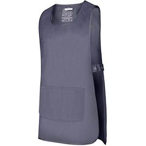 MISEMIYA - Schort voor de reiniging van de laboratoriumtechniek, voor medische reiniging, Hosteleria – Ref. 868, Grijs, M