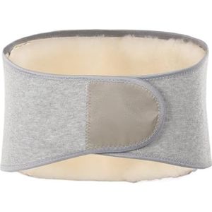 Buik-weg-gordel, Verdikte Pluche Warme Riem Heren En Dames Winter Elastische Buikriem Buikbeschermer Buik Trainers(M)