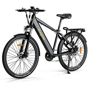 Eleglide Elektrische Fiets, T1, 27,5"" elektrische fiets met 13Ah verwijderbare Li-Ion batterij, LCD-scherm, 7 snelheden, elektrische trekkingfiets voor tieners en volwassenen, 50Nm