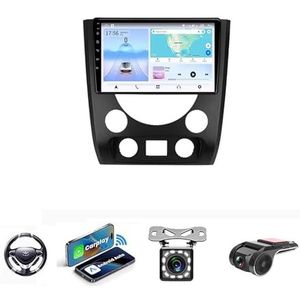 Android 13 Auto Stereo MP5 Player 9'' Screen Autoradio Voor SsangYong Rexton 2012-2017 Car-play Android Auto GPS-navigatie Bluetooth RDS FM AM DAB+ Radio Stuurbediening Voice Control(NF-6 8Core 8+12