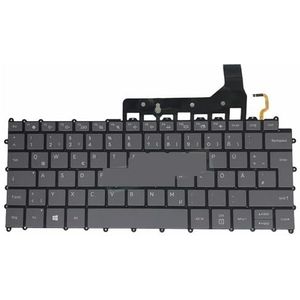 Duits VK Engels toetsenbord voor Galaxy Book S NP767XCM achtergrondverlichting grijs grote enter-toets laptoptoetsenbord(German Backlit)