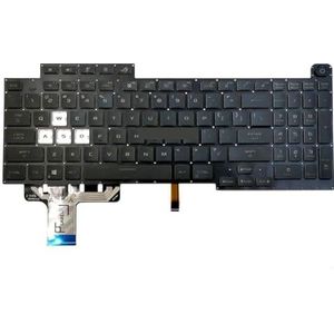 Voor Asus voor ROG voor Strix G17 G713Q G713QE G713QM G713QR G713QY Toetsenbord US RGB Kleurrijk Verlicht