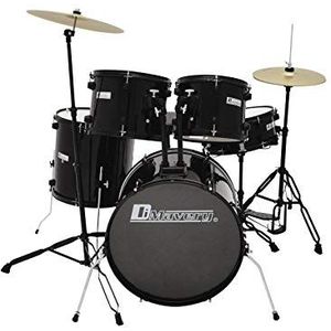 Dimavery DS-200 Drumset, zwart Trommelset