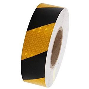 Reflecterende Tape ， Reflecterende tape van 2 inch x 82 voet, reflecterende tape for aanhangwagens, auto's en vrachtwagens(F)