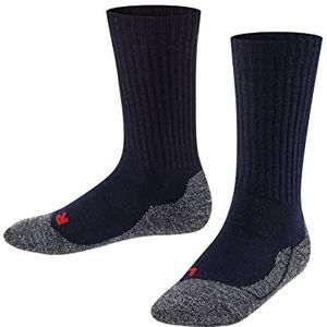 FALKE kindersok Kids Active Warm 10450 Blauw 6120 marine Merinowol - 39-42