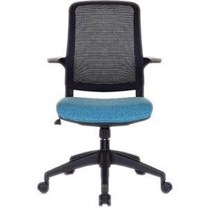 Computer Stoel Bureaustoel Werkstoel Computer Stoel Thuis Bureaustoel Sedentaire Eenvoudige Stoel Rugleuning Student Bureau Stoel Lift Gaming Stoel Directiestoel Bureaustoelen (Color : Blu)