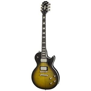 Epiphone Les Paul Prophecy Olive Tiger Aged Gloss - Single-cut elektrische gitaar
