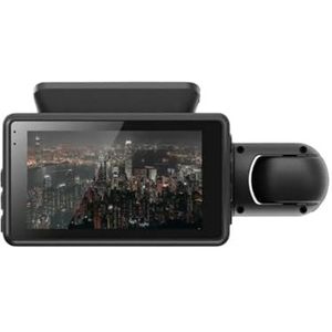 Dashcam Auto Dashcam Dual Camera HD Binnen Voor Achter Camera 2 Lens Recorder Auto DVR WIFI Recorders Dash Cam Auto Groothoek Nacht Autocamera(Belt WIFI 32G)
